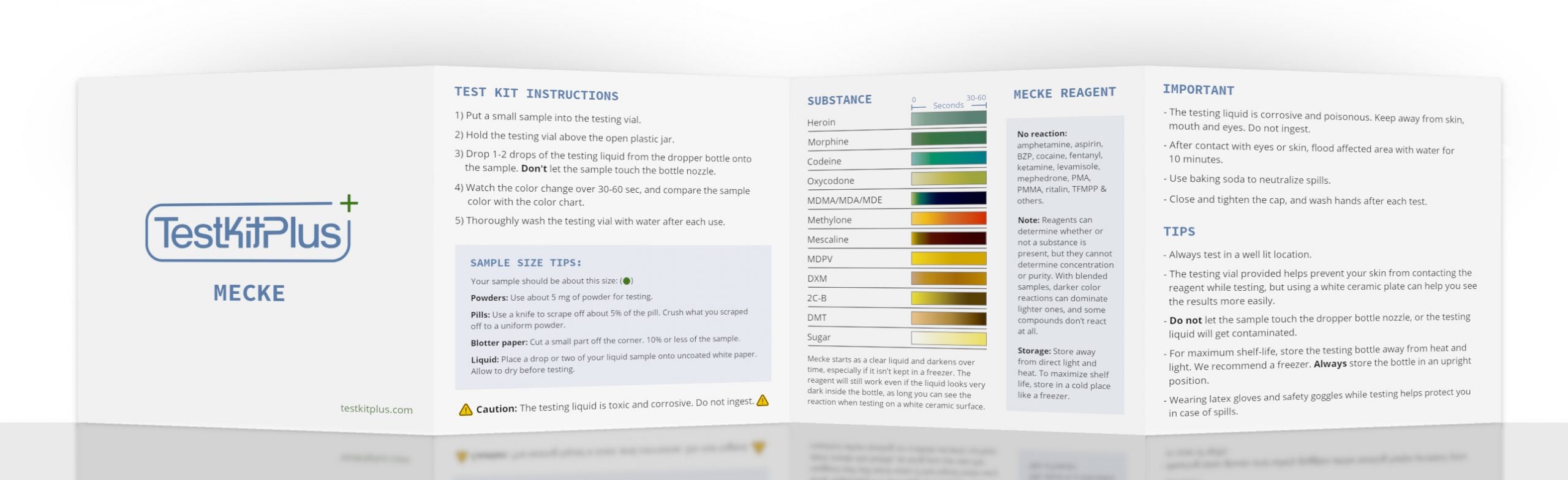 Mecke D.I.Y. Reagent Test
